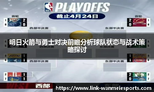 明日火箭与勇士对决前瞻分析球队状态与战术策略探讨